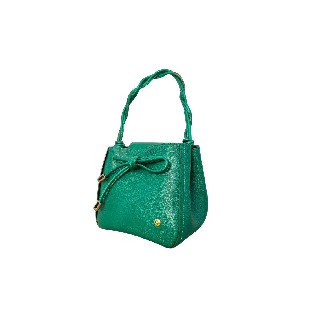 Bow Bag Emerald